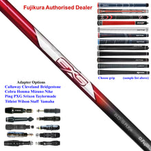Load image into Gallery viewer, Fujikura EXS (Red) Driver Fairway Wood Golf Shaft - Brand new with adapter and grip
