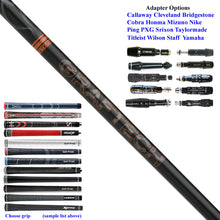 Load image into Gallery viewer, New Graftech GT65 Graphite Driver & Fairway Golf Shaft - with Adapter & Grip