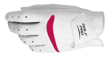 Load image into Gallery viewer, Golf Pro Tour - Womans Cabretta Leather Golf Gloves - All Sizes
