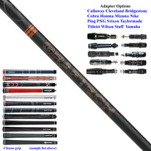 Load image into Gallery viewer, New Graftech GT45 Graphite Driver & Fairway Golf Shaft - with Adapter & grip
