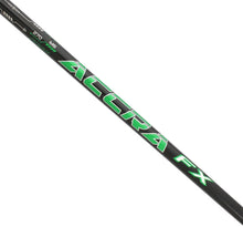Load image into Gallery viewer, Accra FX 3.0 Green Graphite Wood Shafts - Brand New with Grip and adapter