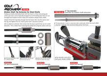 Load image into Gallery viewer, Broken Shaft Tip Extractor for Woods and Irons (set)