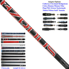 Load image into Gallery viewer, Project X HZRDUS Red CB G4 Red Graphite Wood Shafts - with Adapter & Grip
