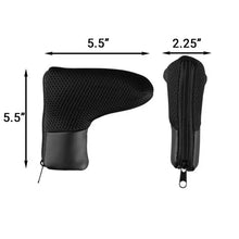 Load image into Gallery viewer, Sahara Mesh Blade Putter HC w/ Zipper - Black