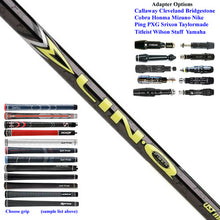 Load image into Gallery viewer, UST Mamiya LinQ Gunmetal Driver & FW Golf Shafts with adapter & grip fitted