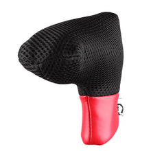 Load image into Gallery viewer, Sahara Mesh Blade Putter HC w/ Zipper - Black/Red