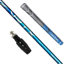 Load image into Gallery viewer, Project X VRTX Blue 50 & 60 & 70 gm Graphite Wood Shafts - with Adapter & Grip Fitted