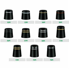 Load image into Gallery viewer, 2 pcs Iron Golf Ferrules .370 inch - With Coloured Trim Ring