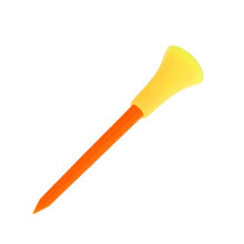 Load image into Gallery viewer, 100 Plastic & Rubber Cushion Top Golf Tees 83mm