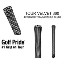Load image into Gallery viewer, Golf Pride Tour 360 Std & Mid Size Golf grips for adjustable drivers & Rescues