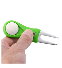 Load image into Gallery viewer, Stainless Steel Golf Green Divot Repair Tool with Magnetic ball marker