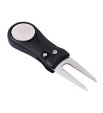 Load image into Gallery viewer, Stainless Steel Golf Green Divot Repair Tool with Magnetic ball marker