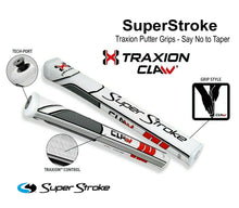 Load image into Gallery viewer, Superstroke Traxion claw putter grip - All colours & Sizes