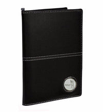 Load image into Gallery viewer, DELUXE GOLF SCORE CARD HOLDER BLACK PU LEATHER Special was $19.90
