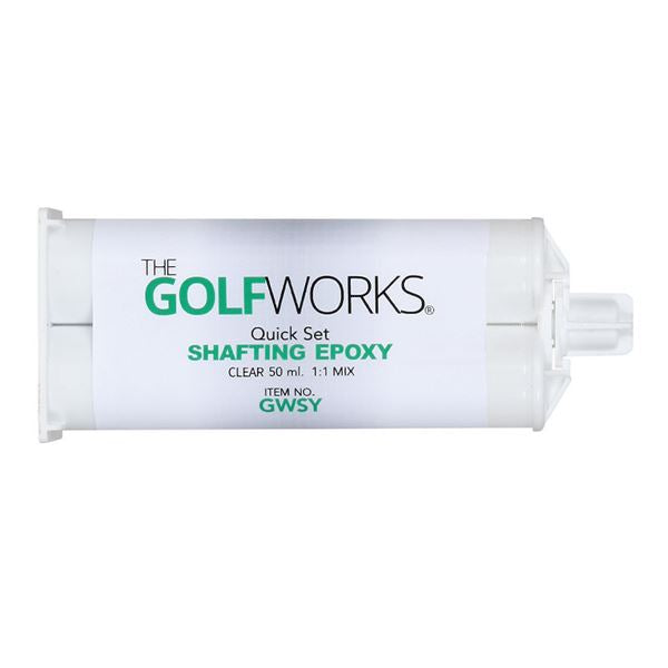The GolfWorks Quick Set Shafting Epoxy - Club Assembly Glue - 50 ml