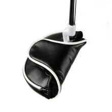Load image into Gallery viewer, Putter Head Cover - Black - Mallet Type - Type - Fits most Mallet Putters