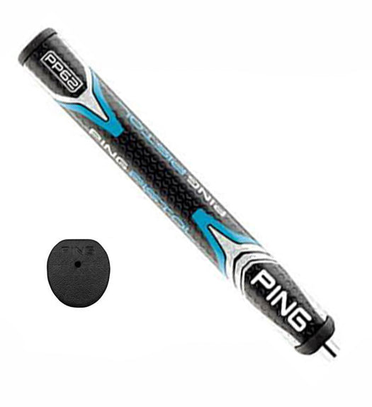 Ping PP62 Non Taper Putter Grip - Mid Size - Black/Blue/White