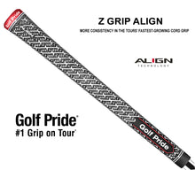 Load image into Gallery viewer, Golf Pride Standard & Mid Size Z Grip Align Golf Grips