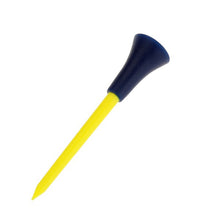 Load image into Gallery viewer, 1000 Plastic & Rubber Cushion Top Golf Tees 83mm