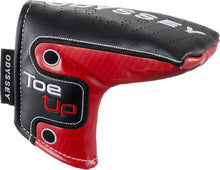 Load image into Gallery viewer, Odyssey Toe Up Black/Red/White Blade Putter cover
