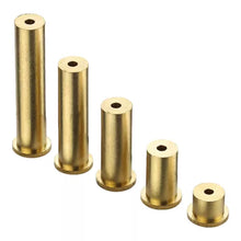 Load image into Gallery viewer, 2 x pcs Brass tip Weights for Steel and Graphite Golf Shafts - Swing Weighting of clubs
