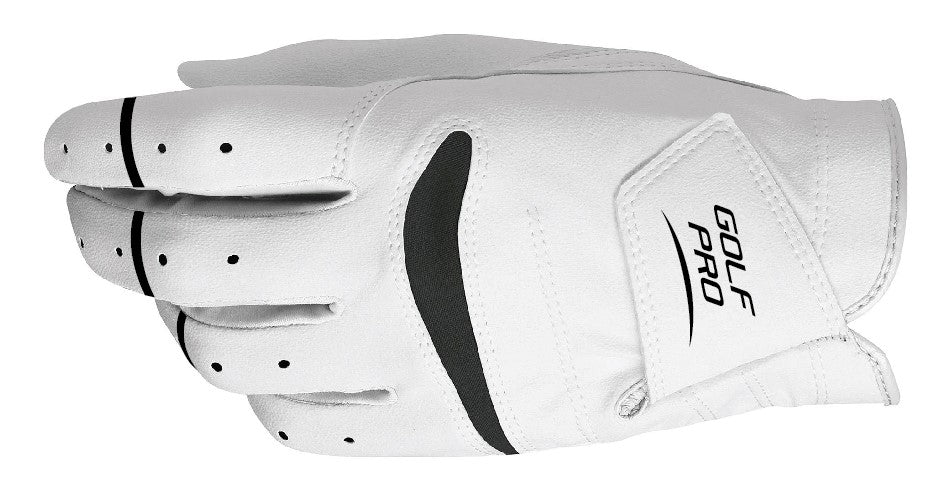 Genuine Golf Pro - Mens Cabretta Leather & Microfibre Golf Gloves - All Sizes