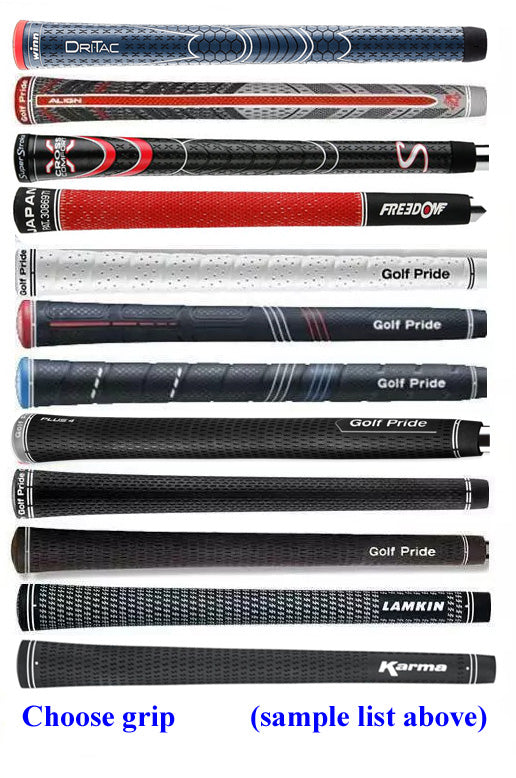 Grip for shaft builds