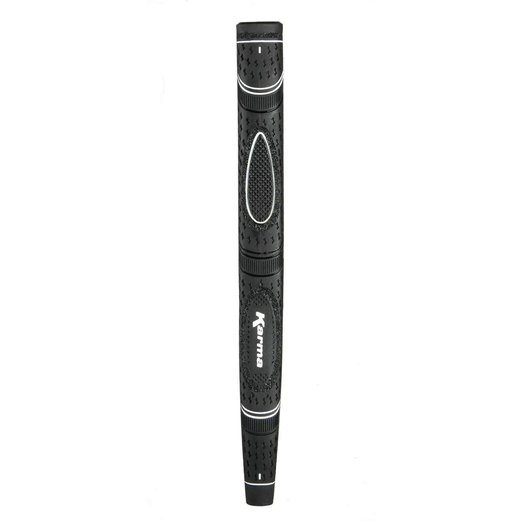 Genuine Karma Black Dual Touch Mid Size Putter Grip