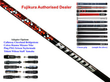 Load image into Gallery viewer, Fujikura Atmos Red Fairway Graphite Golf Shaft A Flex senior - with adapter and grip fitted
