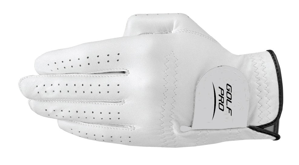 Golf Pro Tour - Mens Full Cabretta Leather Golf Gloves - All Sizes