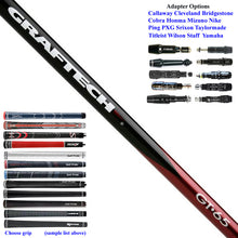 Load image into Gallery viewer, Graftech GT65 Graphite Driver &amp; Fairway Golf Shaft with adapter and grip
