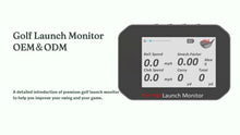 Load image into Gallery viewer, Golf Pro Launch Monitor
