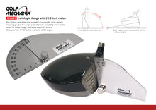 Load image into Gallery viewer, Golf Club Loft and Lie Angle Protractor - Loft Angle Gauge with 2 1/2 inch radius
