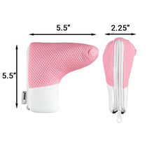 Load image into Gallery viewer, Sahara Mesh Blade Putter HC w/ Zipper - Pink/White
