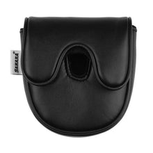 Load image into Gallery viewer, Sahara Synthetic Leather Zero Torque Universal Putter Headcover - Black
