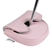 Load image into Gallery viewer, Sahara Synthetic Leather Zero Torque Universal Putter Headcover - Pink
