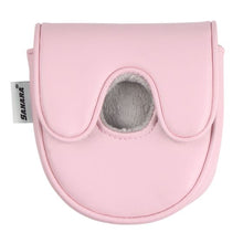 Load image into Gallery viewer, Sahara Synthetic Leather Zero Torque Universal Putter Headcover - Pink
