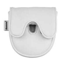 Load image into Gallery viewer, Sahara Synthetic Leather Zero Torque Universal Putter Headcover - White
