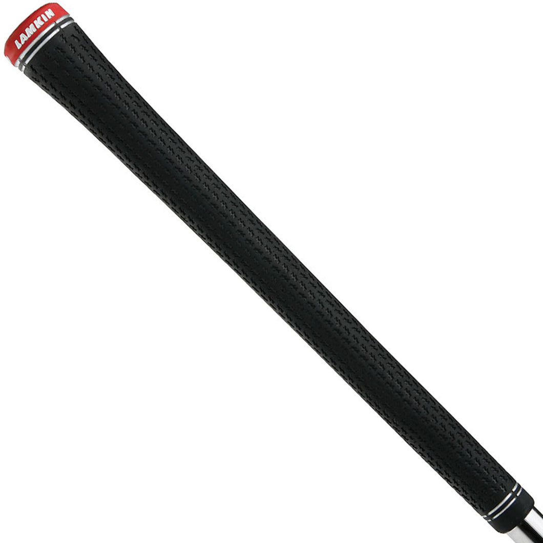 TaylorMade Crossline 360 Golf Grips Black/Red - Standard Size