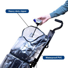 Load image into Gallery viewer, NEW PVC ZIPPERED GOLF BAG RAIN COVER - Easy access to clubs
