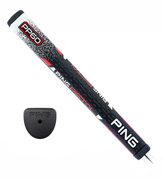 Ping PP60 Putter Grip -  Black/red/White