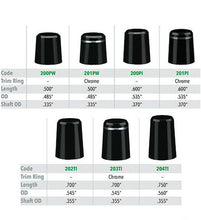 Load image into Gallery viewer, 2 pcs Chamfered Premium Golf Ferrules - .335&quot; / .355&quot; / .370&quot;

