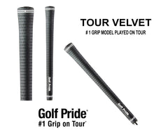Load image into Gallery viewer, Golf Pride Tour Velvet Golf Grips - Standard, Mid &amp; Jumbo Size
