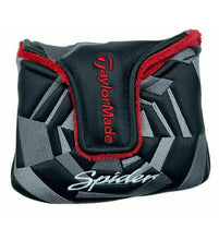 Load image into Gallery viewer, TaylorMade Spider Putter Head Cover - Black/Red
