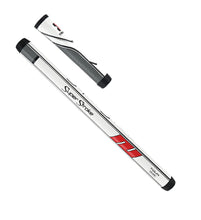 Load image into Gallery viewer, SuperStroke Traxion Two Piece Putter Grip - White/Red/Grey
