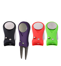 Load image into Gallery viewer, Stainless Steel Golf Green Divot Repair Tool with Magnetic ball marker
