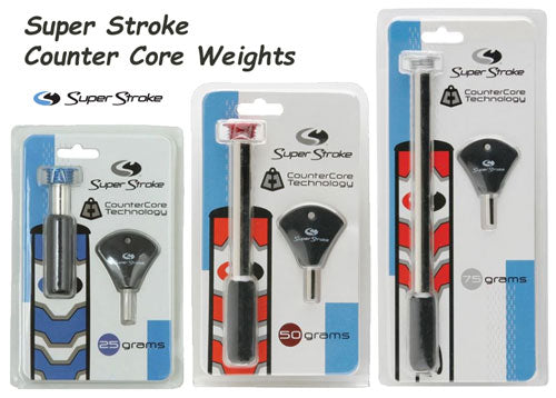 Super Stroke Superstroke Putter Grip Weight Wrench Kit - 25g /50g /75g