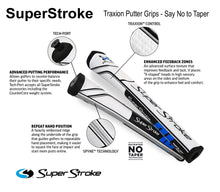 Load image into Gallery viewer, Superstroke Traxion claw putter grip - All colours &amp; Sizes
