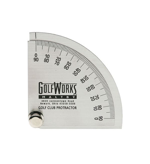 Golf Club Loft and Lie Angle Protractor - Measures Irons, Woods, Putters