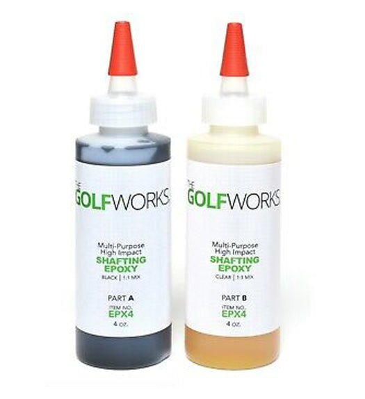 The GolfWorks - High Impact Shafting Epoxy - Club assembly Glue - 8 oz / 240 ml